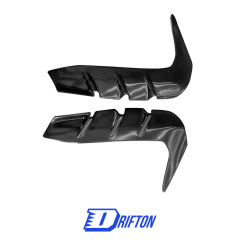 STI Style Carbon Fiber Fender Vents Trims For Subaru BRZ ZD8 Toyota GR86 ZN8 2022-2025