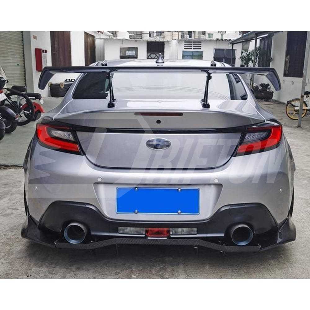 Varis V2 Style Dry Carbon Fiber Rear Diffuser For Subaru BRZ ZD8 Toyota GR86 ZN8 2022-2025