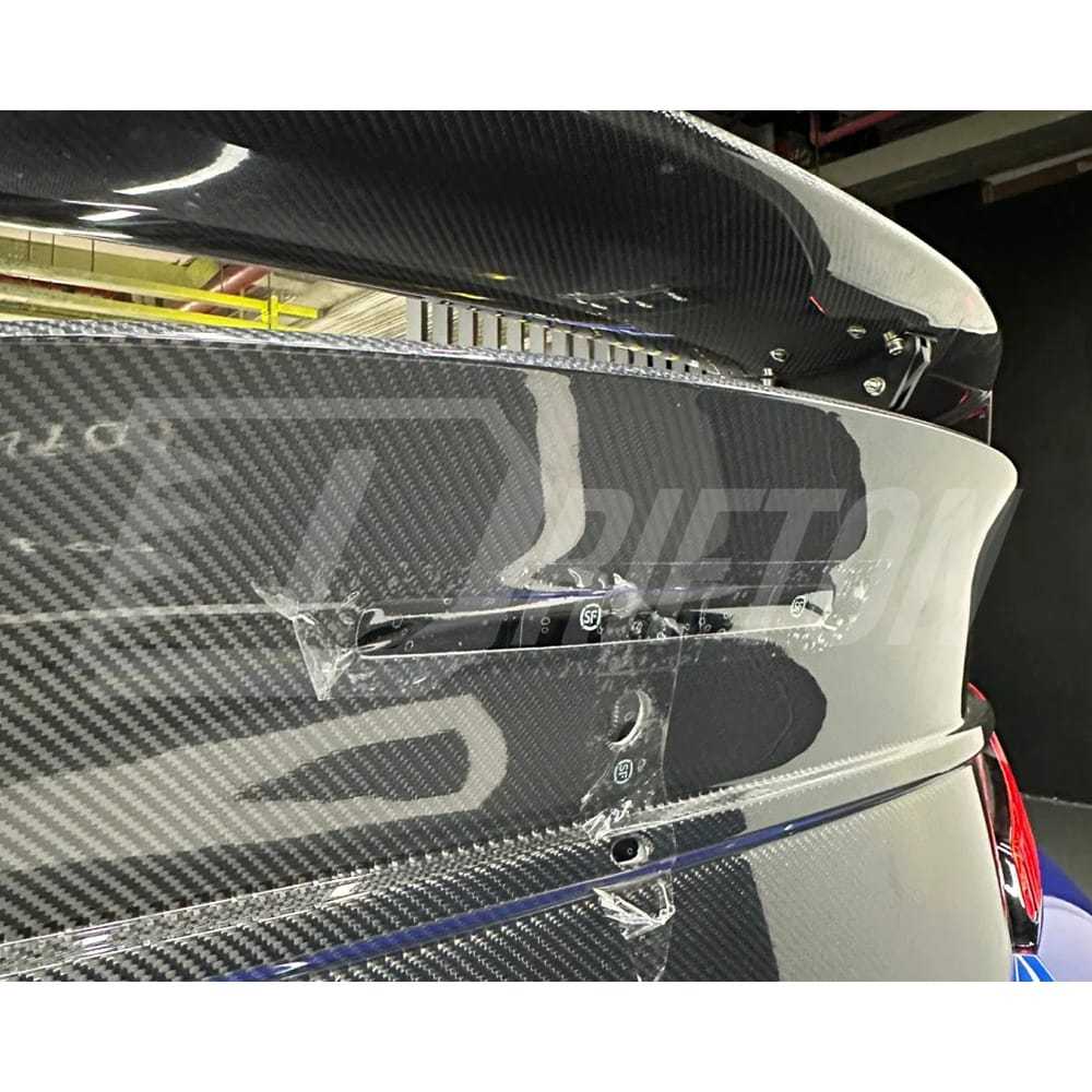 Ducktail Style Carbon Fiber Rear Trunk Boot Lid For Subaru BRZ ZD8 Toyota GR86 ZN8 2022-2025