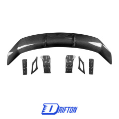 Greddy Style Carbon Fiber GT Spoiler Rear Wing For Subaru BRZ ZD8 Toyota GR86 ZN8 2022-2025