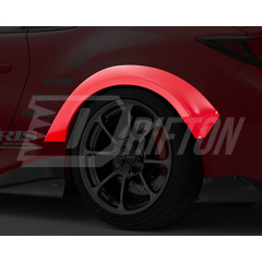 Varis Style Dry Carbon Fiber Wide Rear Fender Extension Wheel Flare For Subaru BRZ ZD8 Toyota GR86 ZN8 2022-2025