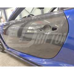 Dry Carbon Fiber Door Panels For Subaru BRZ ZD8 Toyota GR86 ZN8 2022-2025