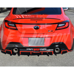 M Sport Style Carbon Fiber Rear Diffuser For Subaru BRZ ZD8 Toyota GR86 ZN8 2022-2025