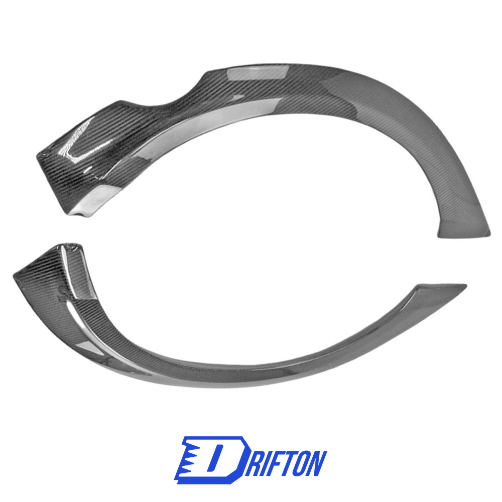 Varis Style Dry Carbon Fiber Wide Rear Fender Extension Wheel Flare For Subaru BRZ ZD8 Toyota GR86 ZN8 2022-2025