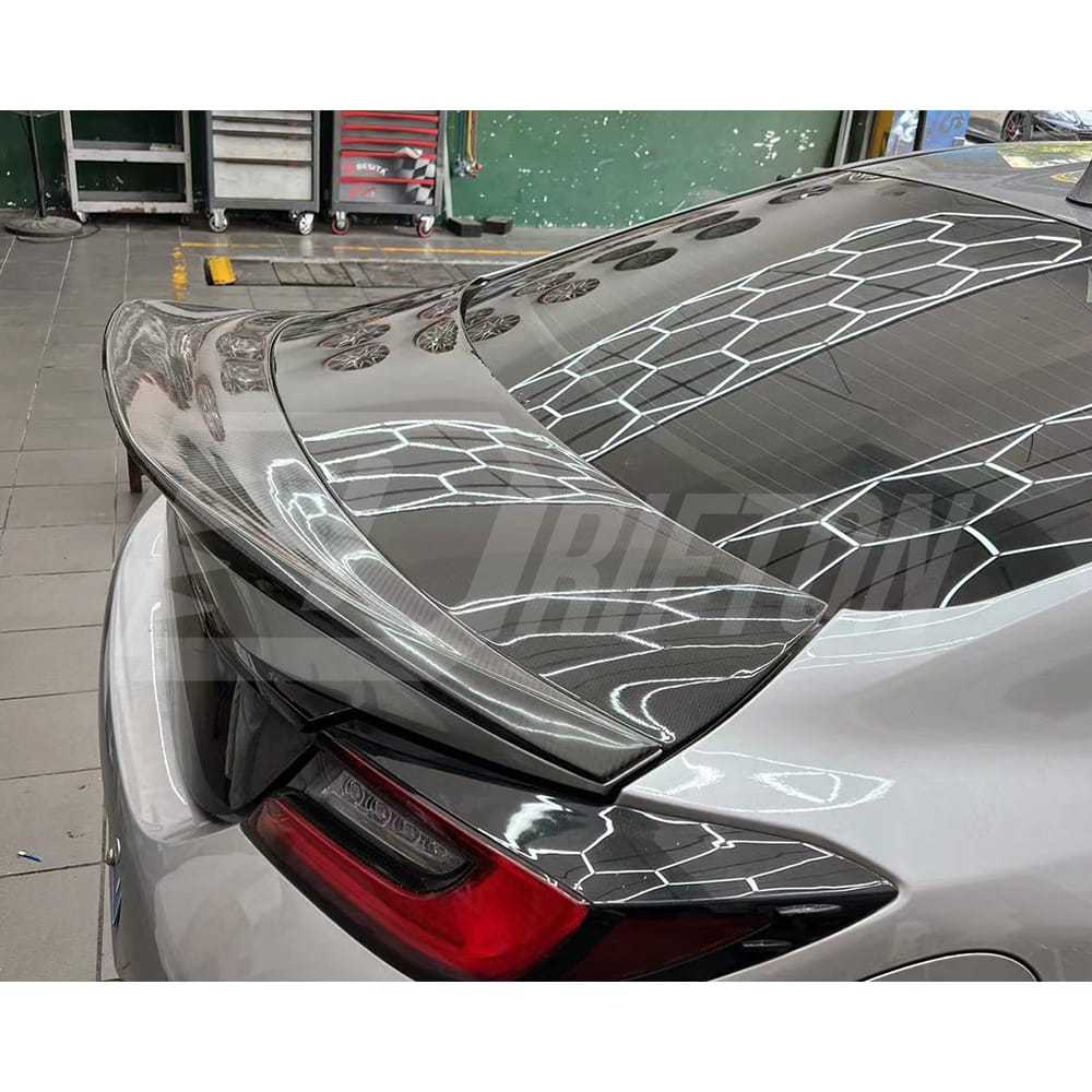 TRD Style Carbon Fiber Rear Trunk Spoiler Wing For Subaru BRZ ZD8 Toyota GR86 ZN8 2022-2025
