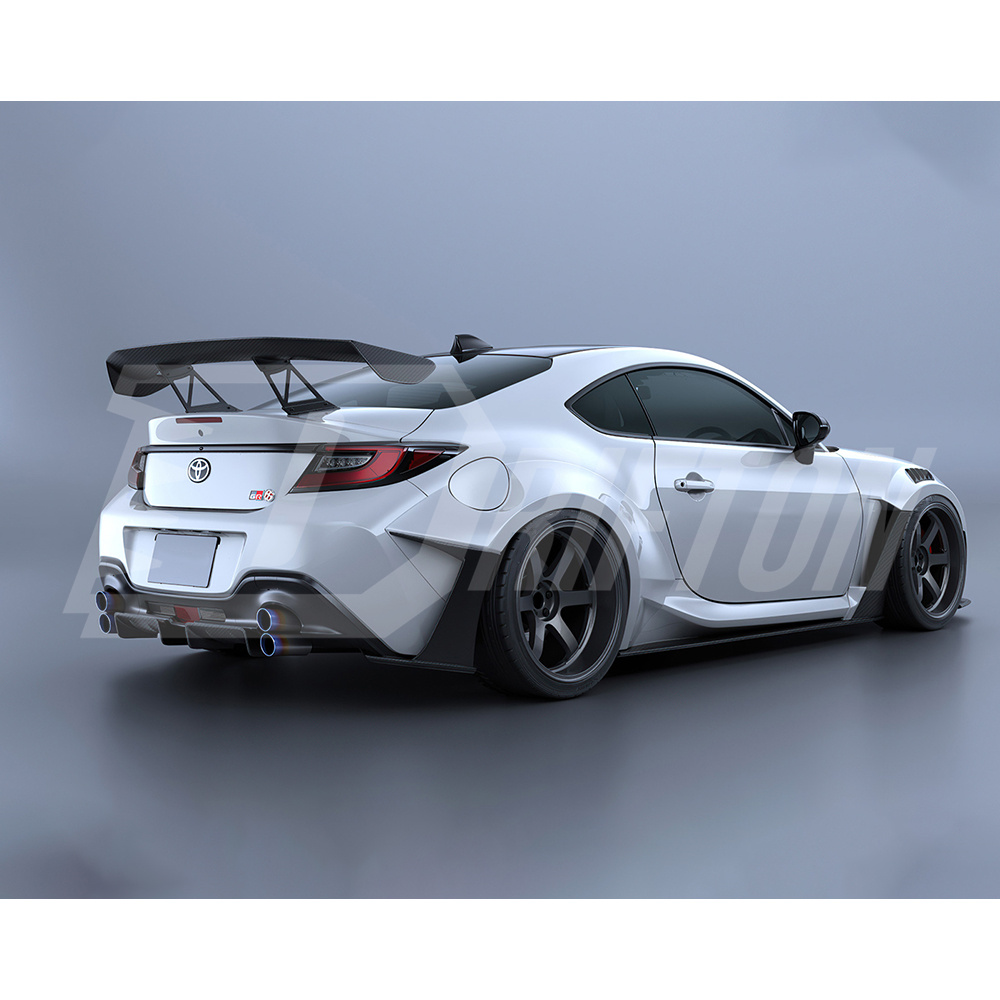 【Toyo】 Jun Auto Mechanic Front Diffuser (Carbon) for Toyota GR86