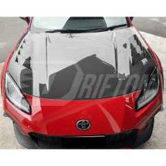 M Sport Style Carbon Fiber Hood For Subaru BRZ ZD8 Toyota GR86 ZN8 2022-2025