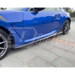 Varis V1 Style Carbon Fiber Side Skirt For Subaru BRZ ZD8 Toyota GR86 ZN8 2022-2025
