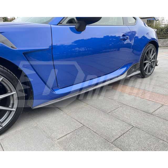 Varis V1 Style Carbon Fiber Side Skirt For Subaru BRZ ZD8 Toyota GR86 ZN8 2022-2025