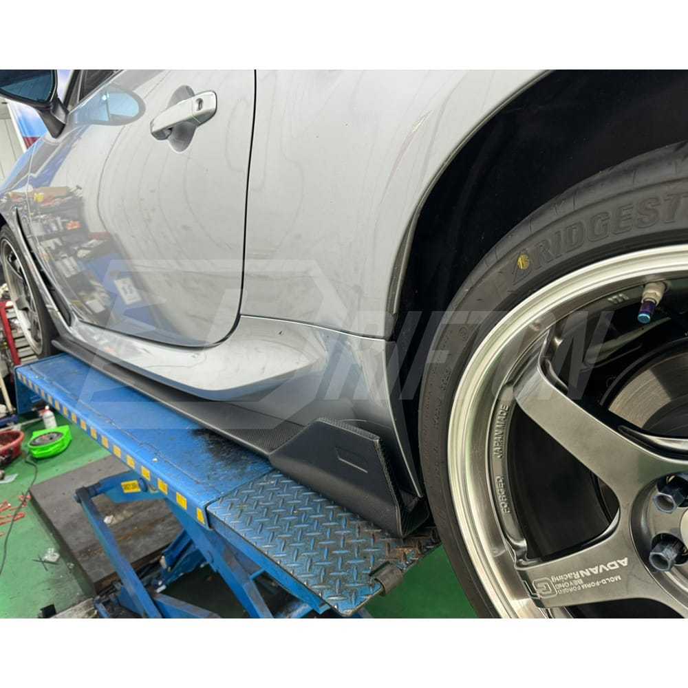TOMS Style Carbon Fiber Side Skirt For Subaru BRZ ZD8 Toyota GR86 ZN8 2022-2025