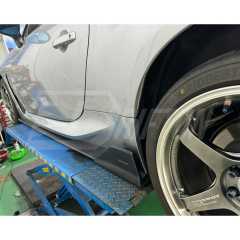 TOMS Style Carbon Fiber Side Skirt For Subaru BRZ ZD8 Toyota GR86 ZN8 2022-2025