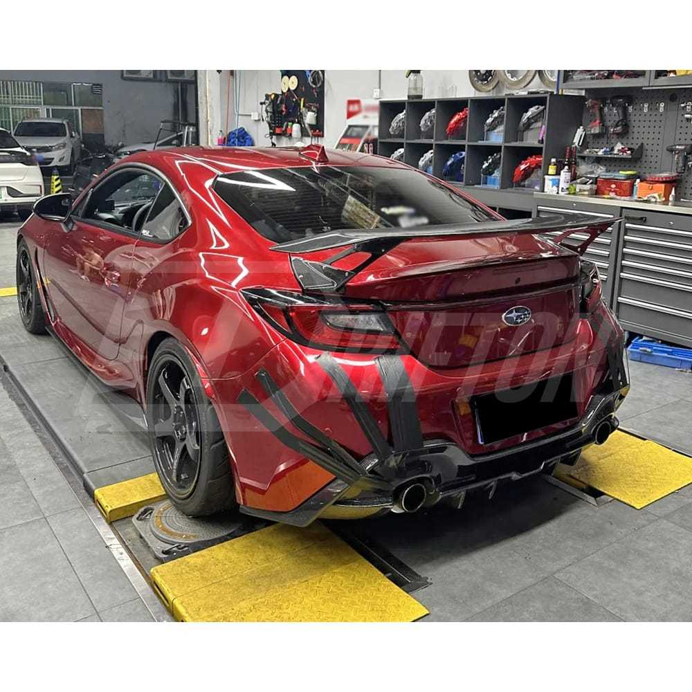 Greddy Style Carbon Fiber GT Spoiler Rear Wing For Subaru BRZ ZD8 Toyota GR86 ZN8 2022-2025