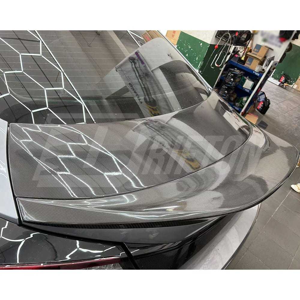 TRD Style Carbon Fiber Rear Trunk Spoiler Wing For Subaru BRZ ZD8 Toyota GR86 ZN8 2022-2025