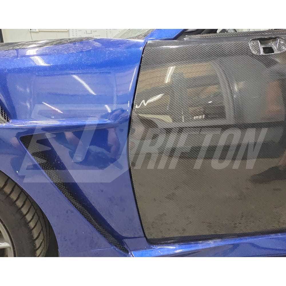 Dry Carbon Fiber Door Panels For Subaru BRZ ZD8 Toyota GR86 ZN8 2022-2025