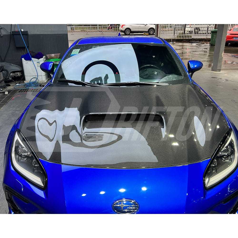 VST Style Carbon Fiber Hood For Subaru BRZ ZD8 Toyota GR86 ZN8 2022-2025