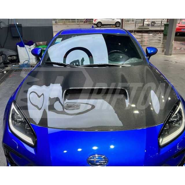 VST Style Carbon Fiber Hood For Subaru BRZ ZD8 Toyota GR86 ZN8 2022-2025