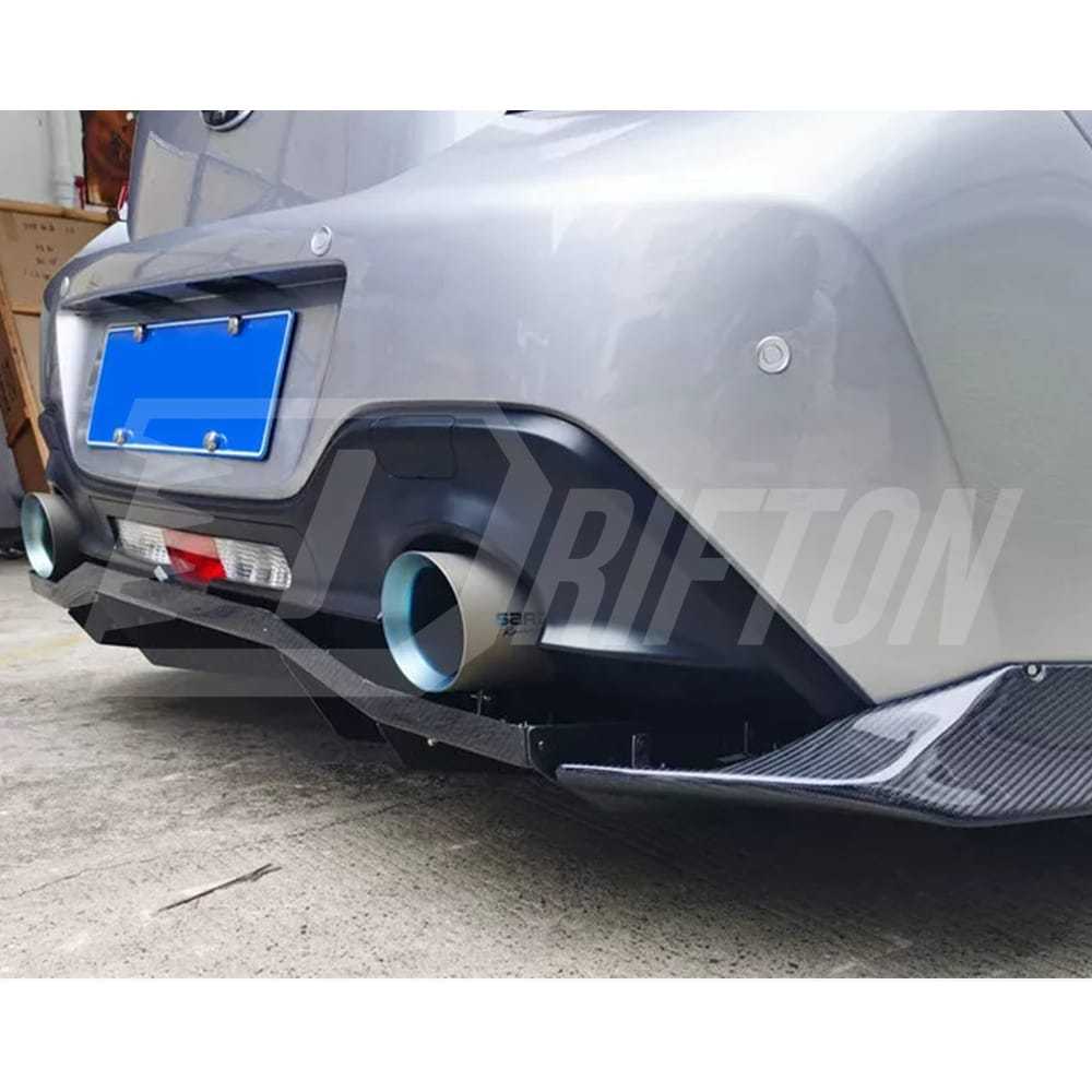 Varis V2 Style Dry Carbon Fiber Rear Diffuser For Subaru BRZ ZD8 Toyota GR86 ZN8 2022-2025