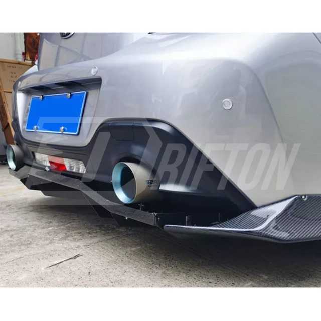 Varis V2 Style Dry Carbon Fiber Rear Diffuser For Subaru BRZ ZD8 Toyota GR86 ZN8 2022-2025