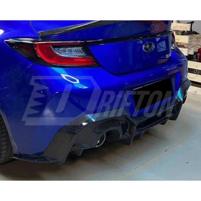 Adro Style Carbon Fiber Rear Diffuser For Subaru BRZ ZD8 Toyota GR86 ...