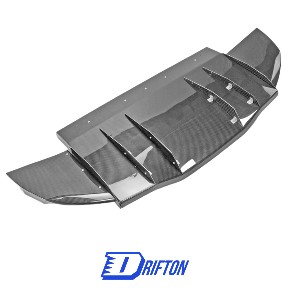 Varis V2 Style Dry Carbon Fiber Rear Diffuser For Subaru BRZ ZD8 Toyota GR86 ZN8 2022-2025
