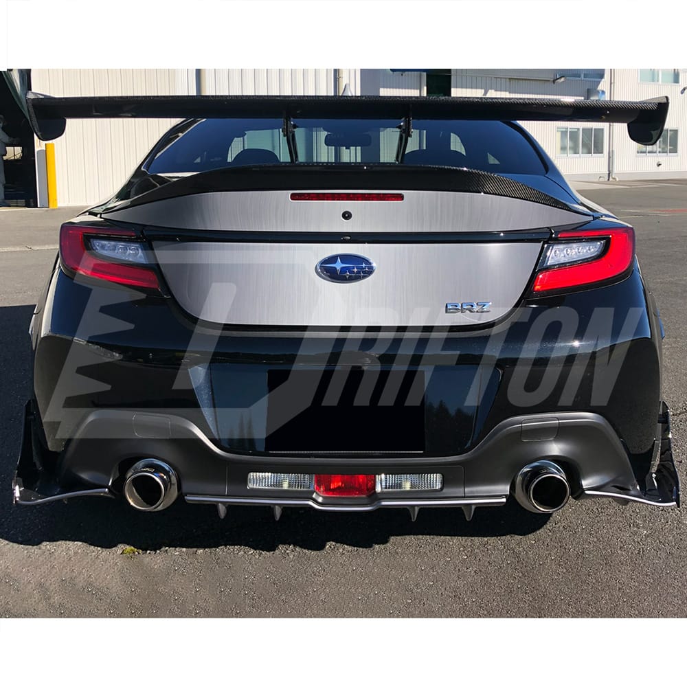 HKS Style Carbon Fiber Rear Diffuser Set For Subaru BRZ ZD8 Toyota GR86 ZN8 2022-2025