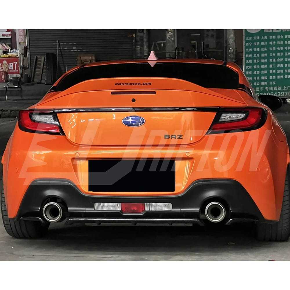 OP Style Dry Carbon Fiber Rear Diffuser For Subaru BRZ ZD8 Toyota GR86 ZN8 2022-2025