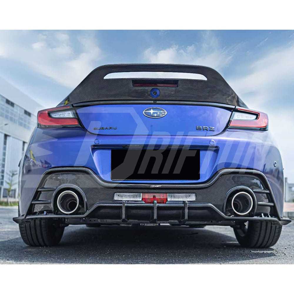 CMST Style Dry Carbon Fiber Rear Diffuser For Subaru BRZ ZD8 Toyota GR86 ZN8 2022-2025