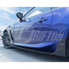 CMST Style Dry Carbon Fiber Side Skirt For Subaru BRZ ZD8 Toyota GR86 ZN8 2022-2025