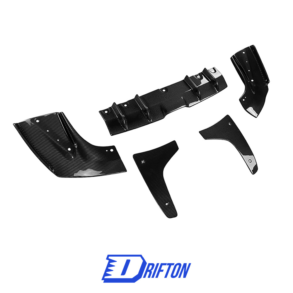 HKS Style Carbon Fiber Rear Diffuser Set For Subaru BRZ ZD8 Toyota GR86 ZN8 2022-2025
