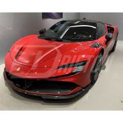 MIX Style Dry Carbon Fiber Front Lip For Ferrari SF90