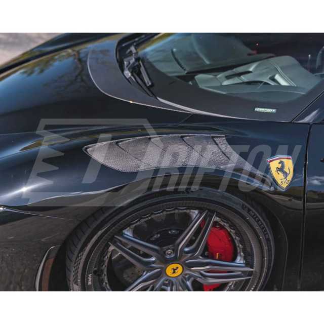 Novitec Style Dry Carbon Fiber with Portion Primer Fender For Ferrari SF90