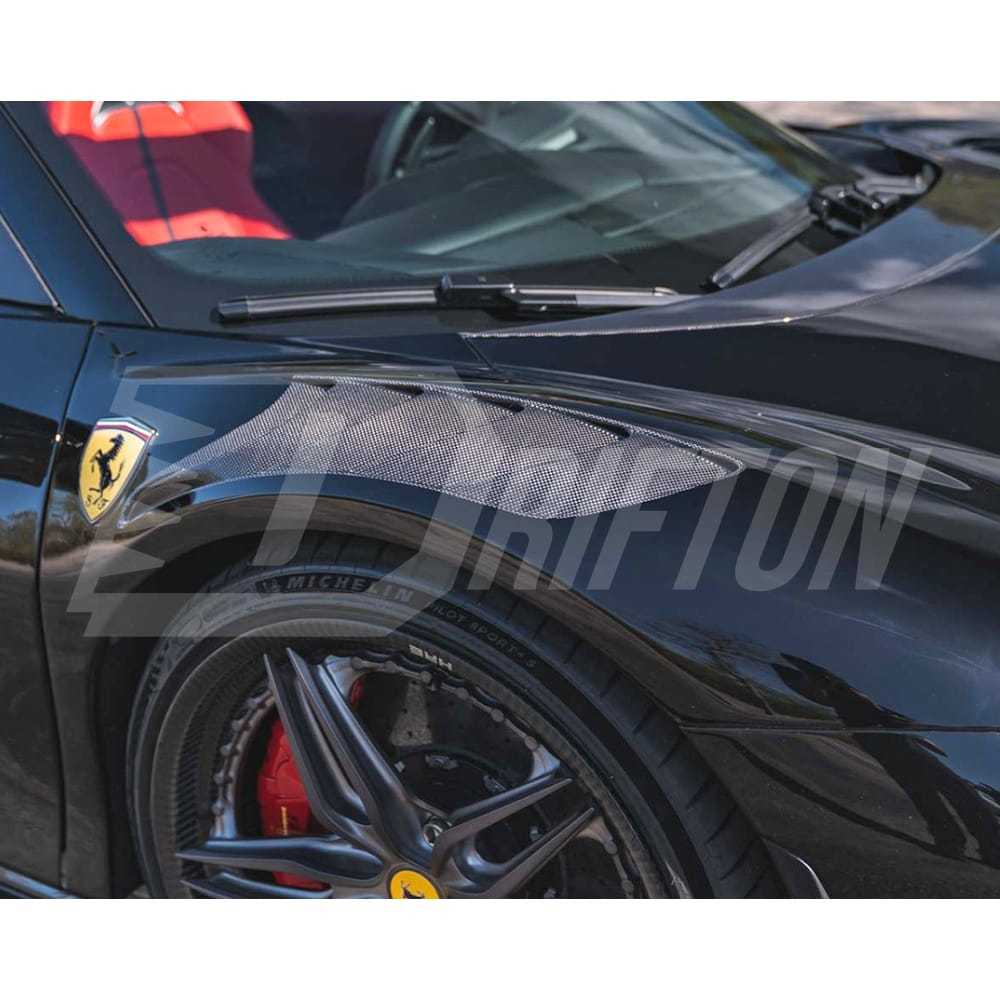 Novitec Style Dry Carbon Fiber with Portion Primer Fender For Ferrari SF90