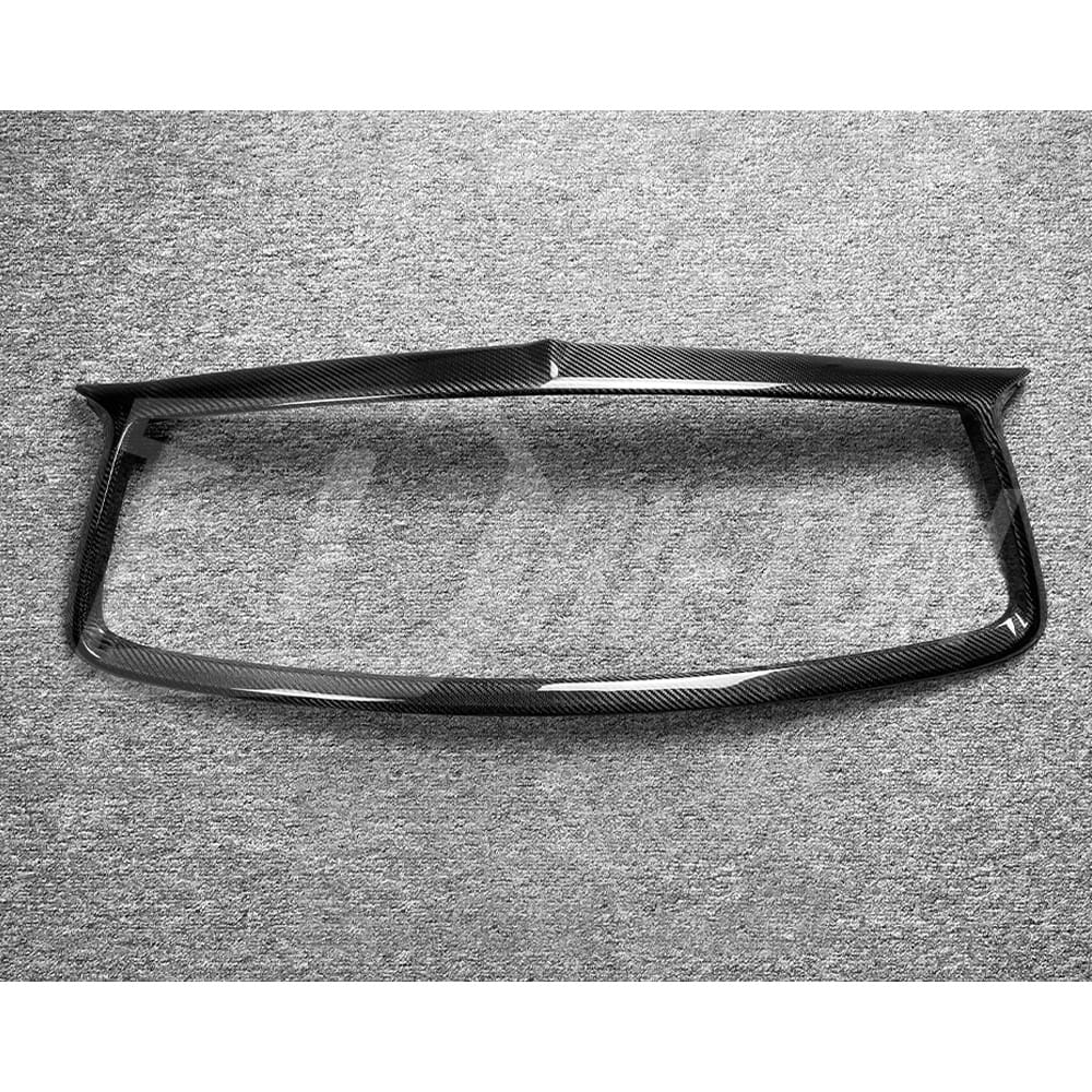 Dry Carbon Fiber Front Grill Overlay For Infiniti Q60 2016-2022