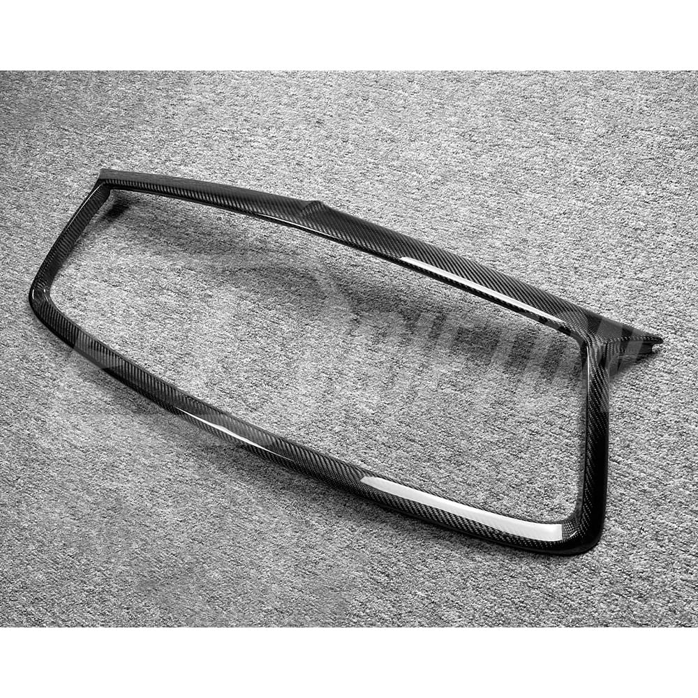 Dry Carbon Fiber Front Grill Overlay For Infiniti Q60 2016-2022