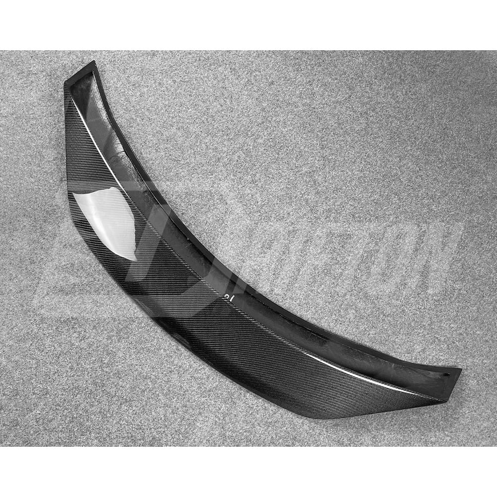 DuckTail Style Carbon Fiber Rear Spoiler Trunk Wing For INFINITI Q60 2016-2022