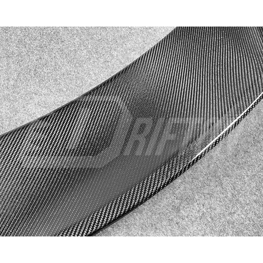 DuckTail Style Carbon Fiber Rear Spoiler Trunk Wing For INFINITI Q60 2016-2022