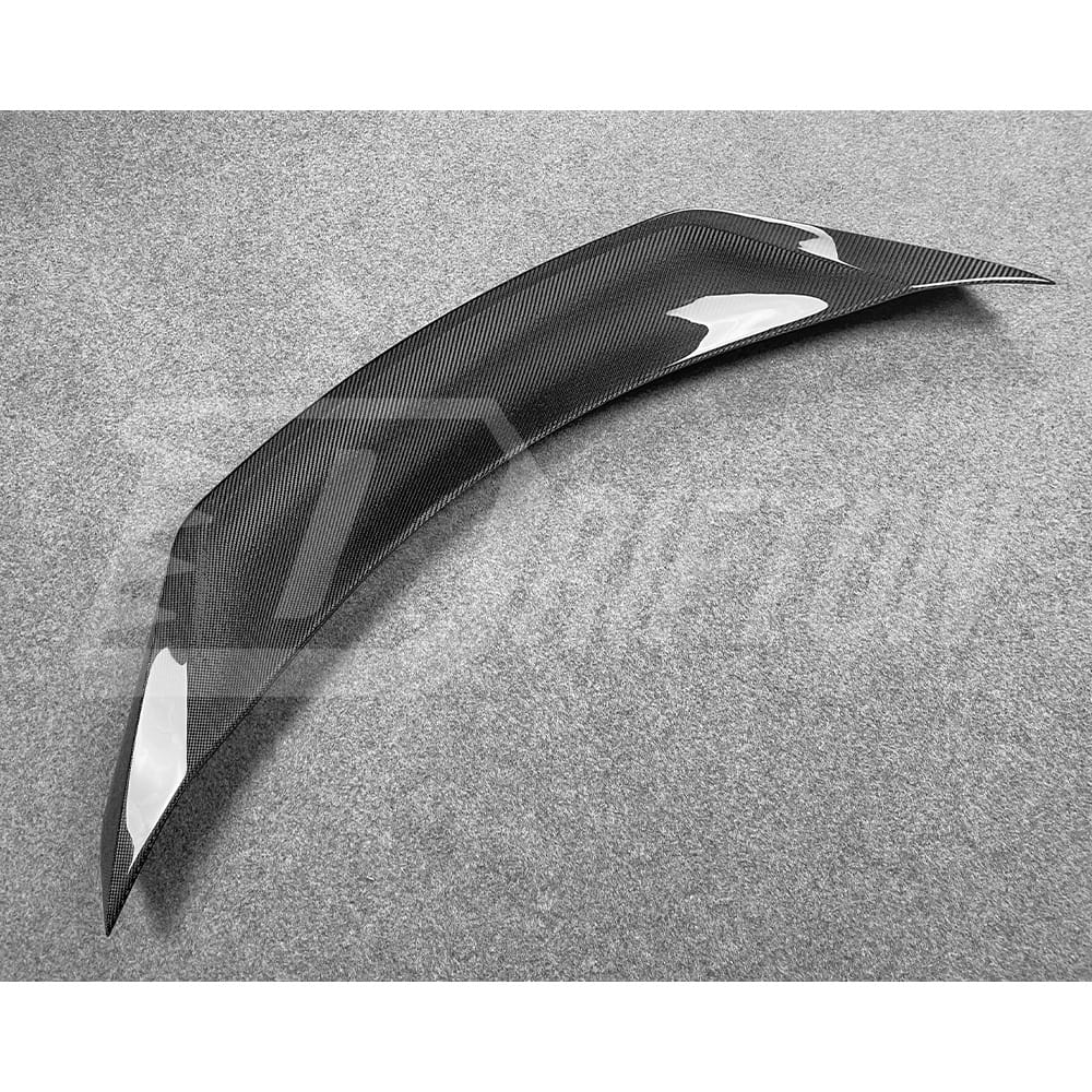 DuckTail Style Carbon Fiber Rear Spoiler Trunk Wing For INFINITI Q60 2016-2022