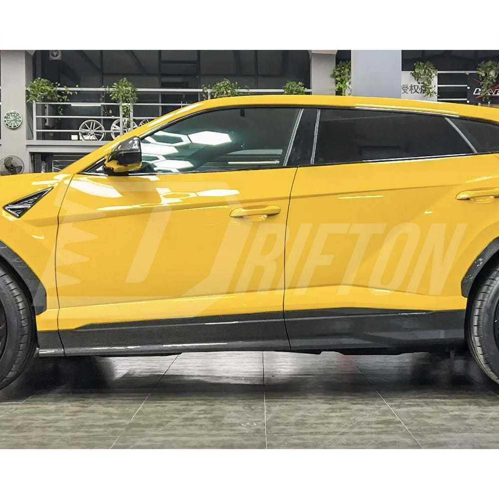 Performante Style Dry Carbon Fiber Side Skirt For Lamborghini URUS S