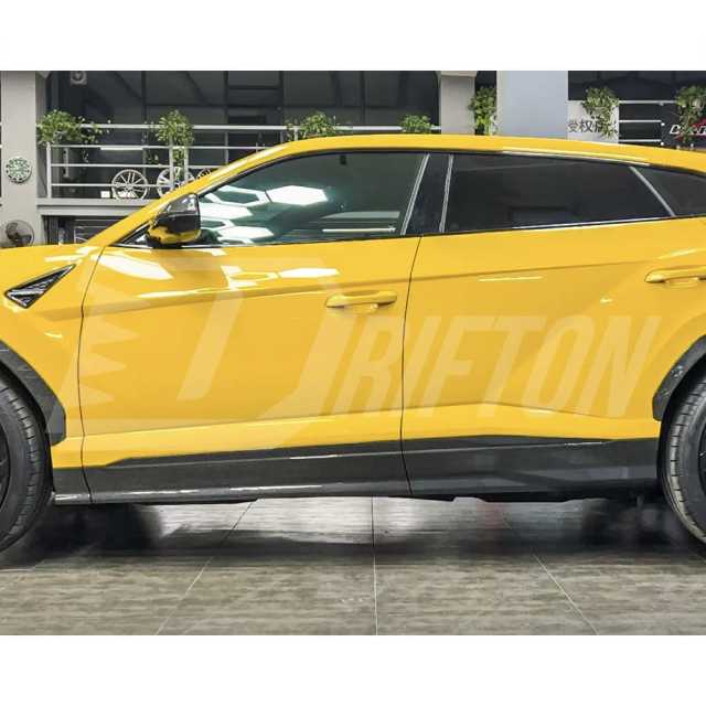 Performante Style Dry Carbon Fiber Side Skirt For Lamborghini URUS S