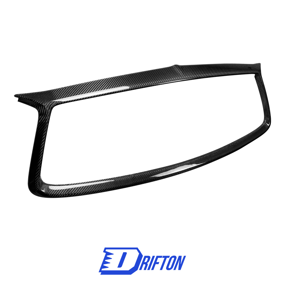 Dry Carbon Fiber Front Grill Overlay For Infiniti Q60 2016-2022