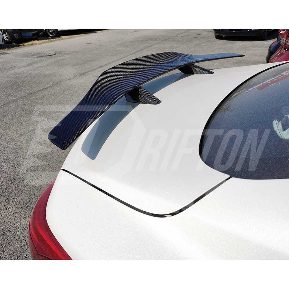 GT Style Carbon Fiber Rear Spoiler GT Wing For INFINITI Q60 2016-2022