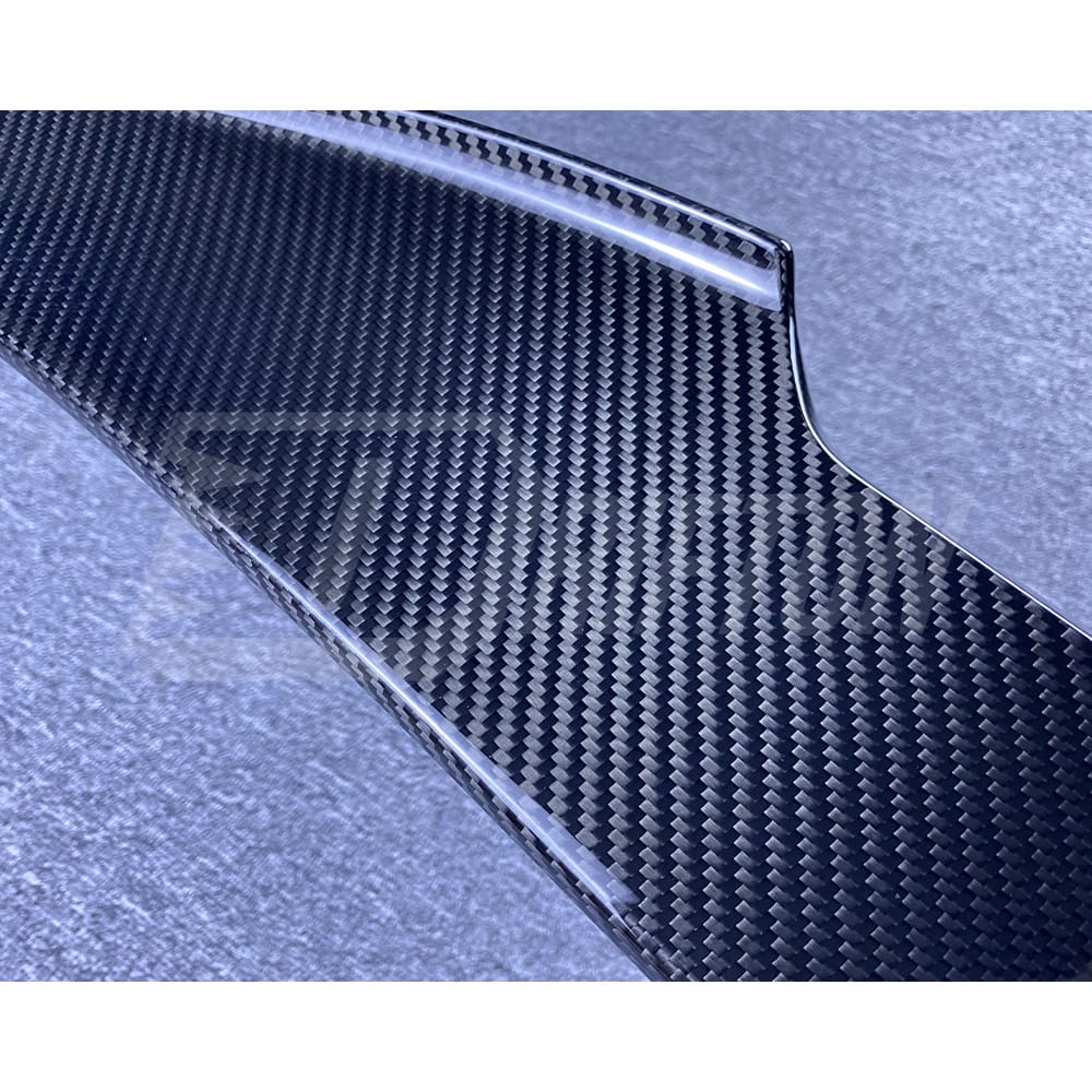 AC Style Dry Carbon Fiber Trunk Spoiler Rear Wing For BMW 8 Series G14 2018-2022