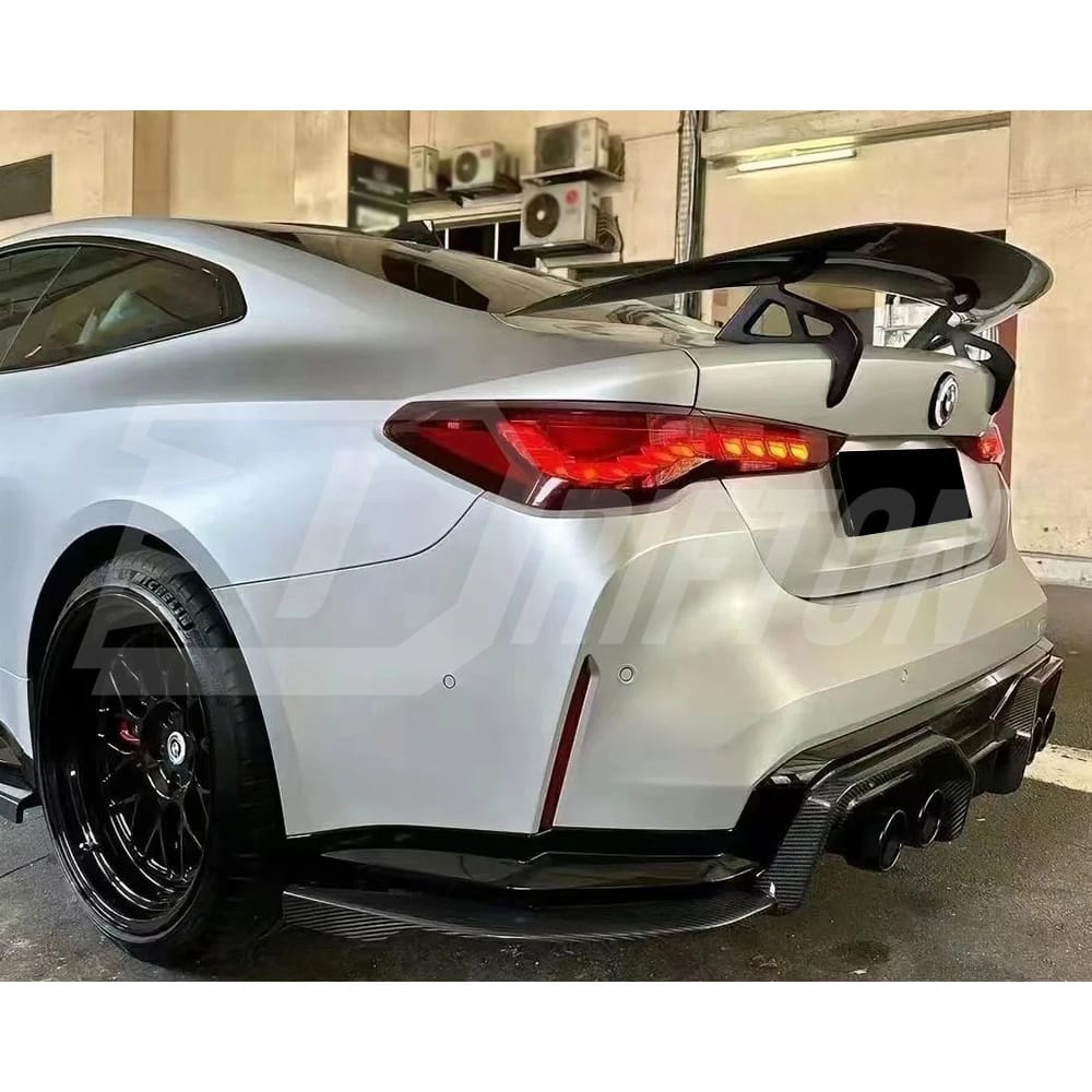 ADRO Style Carbon Fiber Rear Spoiler GT Wing For BMW G82 M4 2020-2024