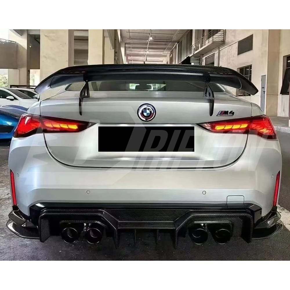 ADRO Style Carbon Fiber Rear Spoiler GT Wing For BMW G82 M4 2020-2024