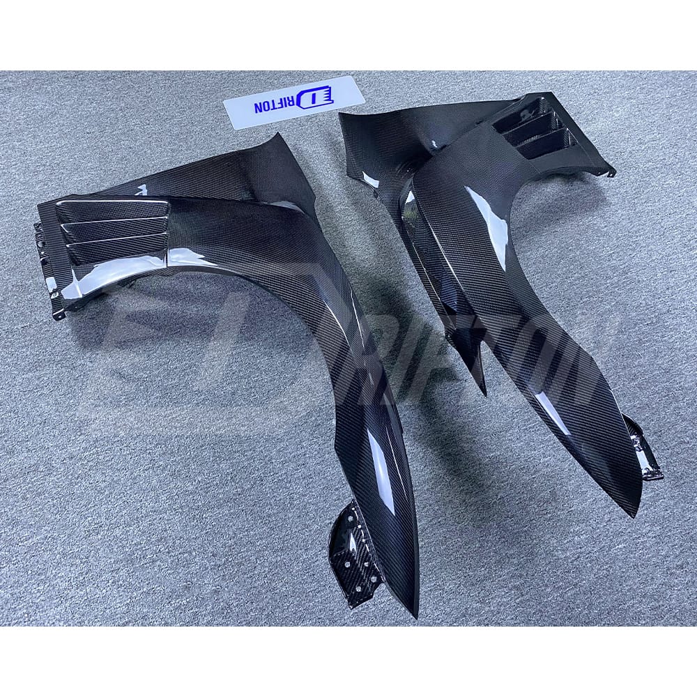 Contact us to get professional assistance & order. Features: &bull; High-tech production line(3D Scanning&rarr;3Ddesign&rarr;3D printing&rarr;CNC mold&rarr;Tests) &bull; High fitting accuracy &bull; Made by Real Carbon Fiber material &bull; 3K/6K/12K Plain/Twill/Forged Carbon Fiber Weave Finished Option &bull; Glossy & Matte Finishing, UV Protection From Fading &bull; Carefully Packaged by Carton Box with Wooden Frame &bull; Global shipping by air & sea &bull; Any products produce by DRIFTON will offer after-sales support & guarantee