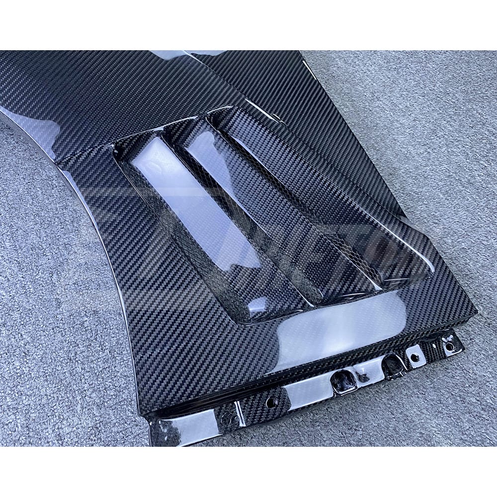 Contact us to get professional assistance & order. Features: &bull; High-tech production line(3D Scanning&rarr;3Ddesign&rarr;3D printing&rarr;CNC mold&rarr;Tests) &bull; High fitting accuracy &bull; Made by Real Carbon Fiber material &bull; 3K/6K/12K Plain/Twill/Forged Carbon Fiber Weave Finished Option &bull; Glossy & Matte Finishing, UV Protection From Fading &bull; Carefully Packaged by Carton Box with Wooden Frame &bull; Global shipping by air & sea &bull; Any products produce by DRIFTON will offer after-sales support & guarantee