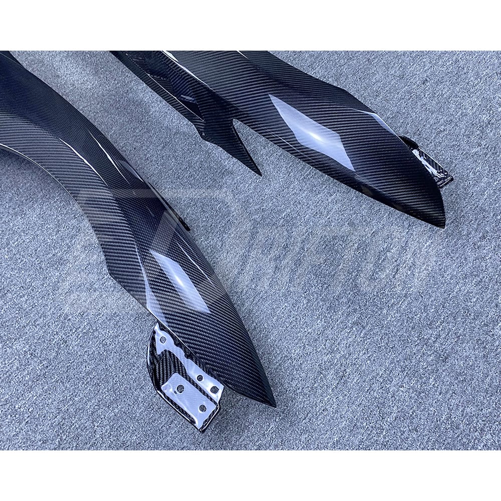 Contact us to get professional assistance & order. Features: &bull; High-tech production line(3D Scanning&rarr;3Ddesign&rarr;3D printing&rarr;CNC mold&rarr;Tests) &bull; High fitting accuracy &bull; Made by Real Carbon Fiber material &bull; 3K/6K/12K Plain/Twill/Forged Carbon Fiber Weave Finished Option &bull; Glossy & Matte Finishing, UV Protection From Fading &bull; Carefully Packaged by Carton Box with Wooden Frame &bull; Global shipping by air & sea &bull; Any products produce by DRIFTON will offer after-sales support & guarantee