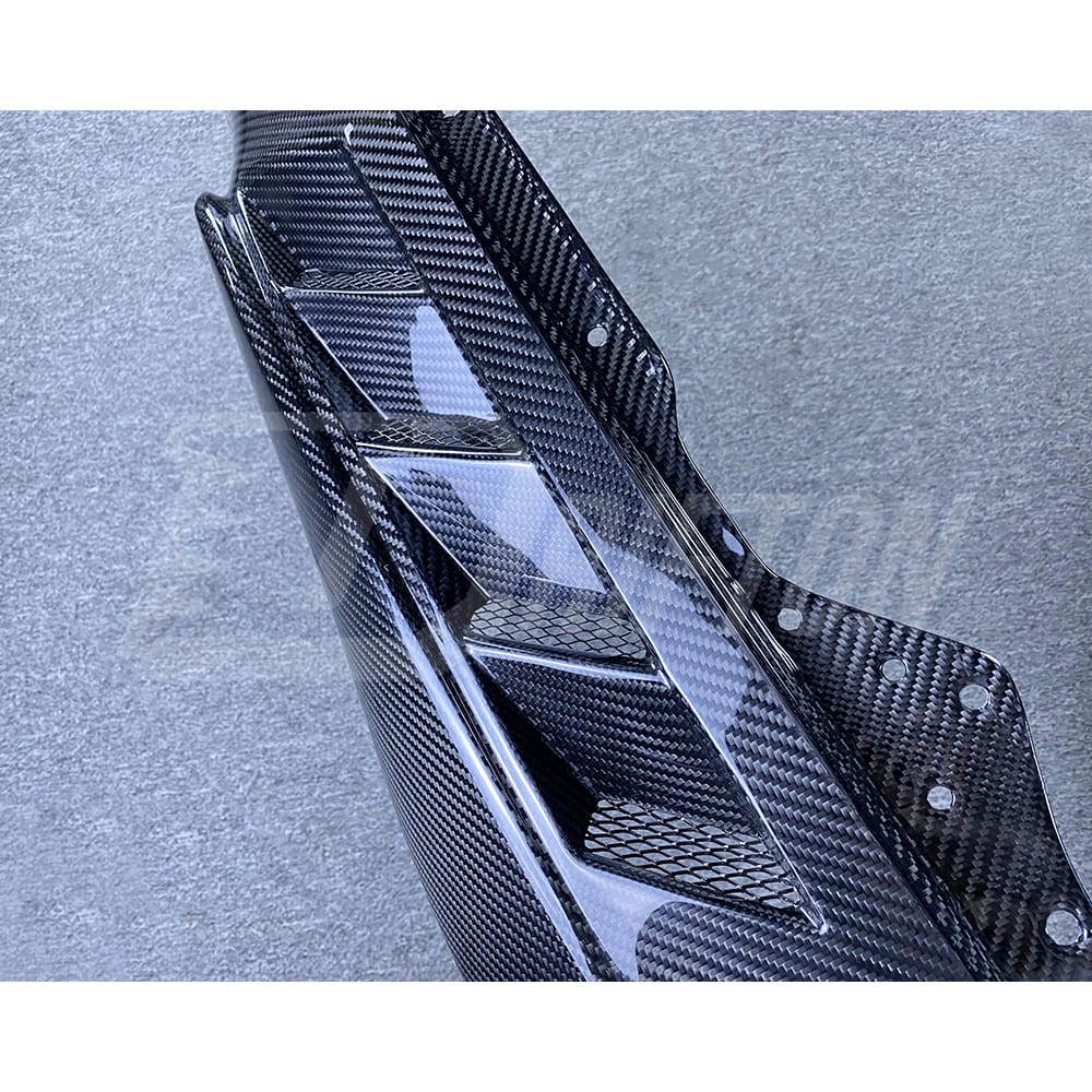 Contact us to get professional assistance & order. Features: &bull; High-tech production line(3D Scanning&rarr;3Ddesign&rarr;3D printing&rarr;CNC mold&rarr;Tests) &bull; High fitting accuracy &bull; Made by Real Carbon Fiber material &bull; 3K/6K/12K Plain/Twill/Forged Carbon Fiber Weave Finished Option &bull; Glossy & Matte Finishing, UV Protection From Fading &bull; Carefully Packaged by Carton Box with Wooden Frame &bull; Global shipping by air & sea &bull; Any products produce by DRIFTON will offer after-sales support & guarantee