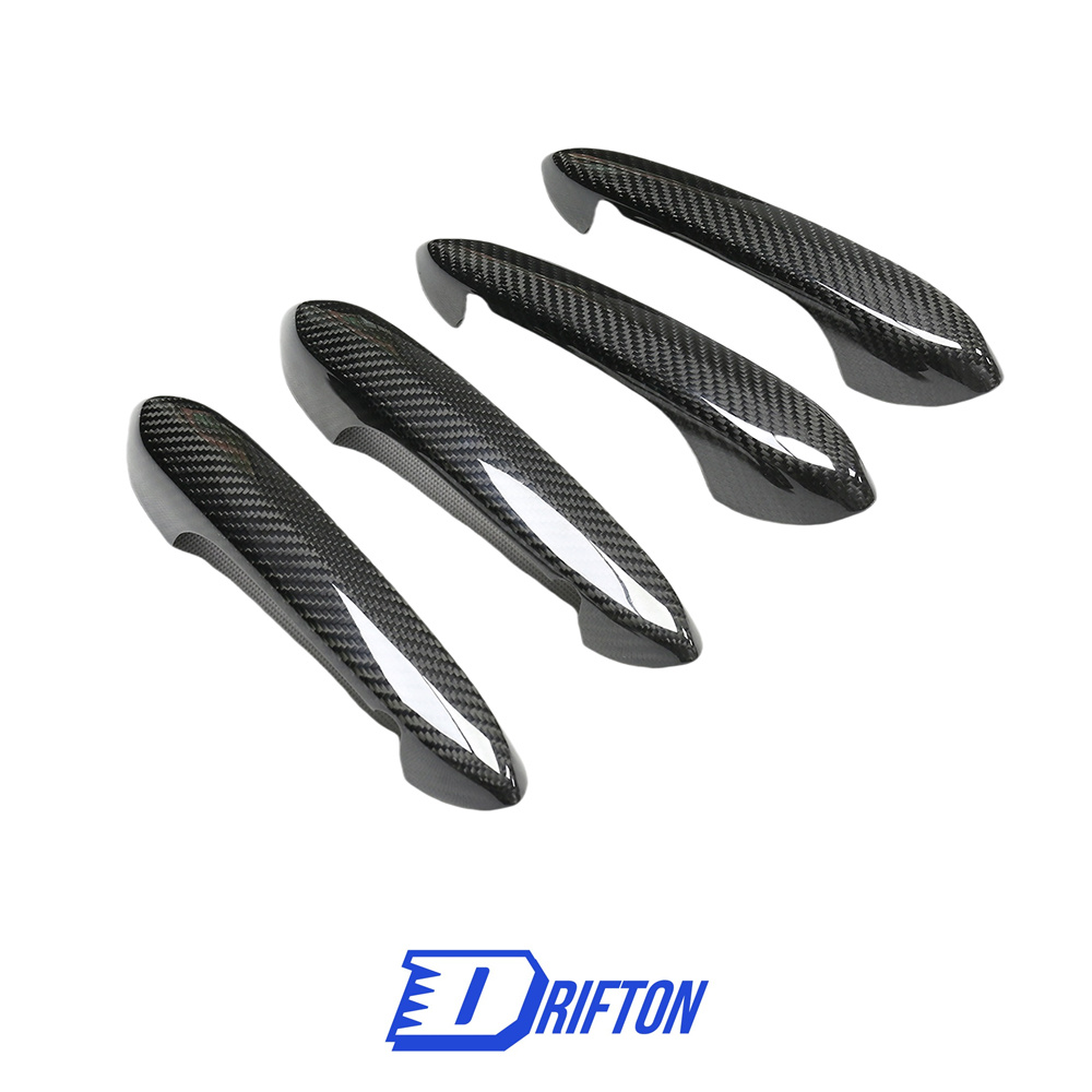 Dry Carbon Fiber Door Handel Cover For BMW 5 Series G30 G38 2017-2023