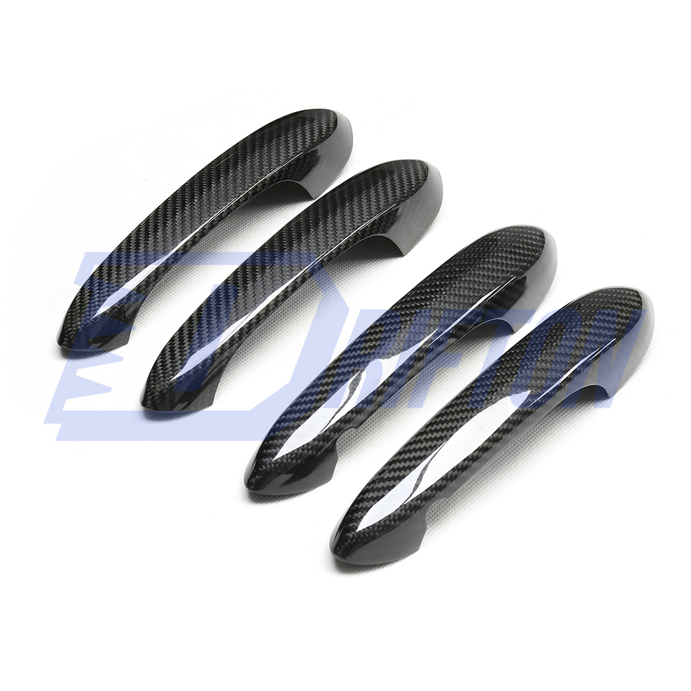 Dry Carbon Fiber Door Handel Cover For BMW 5 Series G30 G38 2017-2023